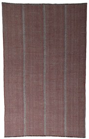 Kilim Tappeto 320x200 Rosso (Iran) Tessuto A Mano