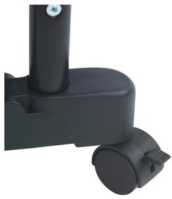 Appendiabiti telescopico/mobile in metallo nero All In - Wenko