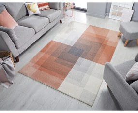 Tappeto grigio e rosa , 160 x 230 cm Plaza - Flair Rugs