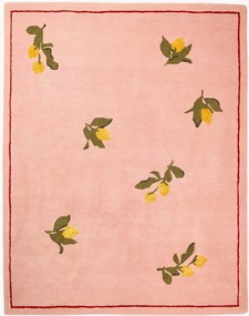 Tappeto in lana tessuto a mano Inky