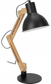 Lampada da tavolo 1xE27/40W/230V nera