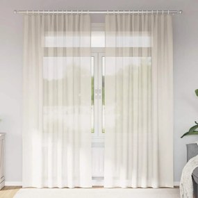 Tende İn Voile Con Linguetta 2 Pz Crema /