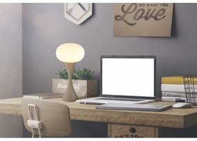 Globo 21027SA - Lampada da tavolo LULA 1xE14/25W/230V beige