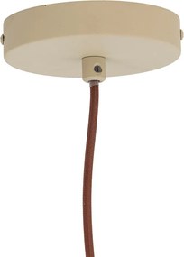 Lampadario color crema con paralume in metallo ø 40 cm Lacya – Bloomingville