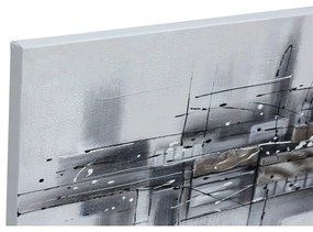 Quadro DKD Home Decor Pino Tela Abstract (2 pezzi) (120 x 2.8 x 60 cm)