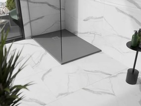 Mexen Stone+ piatto doccia rettangolare in composito 120 x 100 cm, grigio-cemento - 44611012