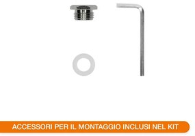 Faretto Carrabile 4 Direzioni MR16 IP67, Acciaio INOX 12/24V, Nero Colore del corpo Nero
