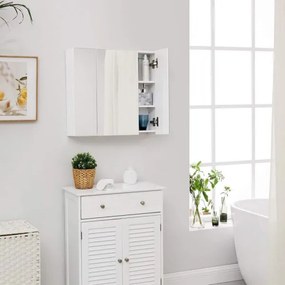 Mobile da bagno con specchio SKY bianco