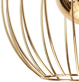 Lampadario a sospensione con filo ZOYA 1xE27/60W/230V oro