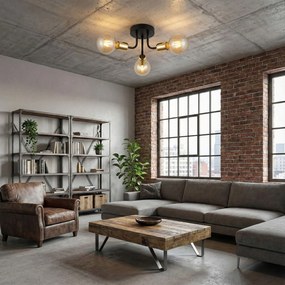 Lampada APP1117-3C Black Gold