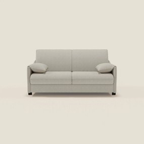 Primula divano letto con materasso alto 18 cm - braccioli mobili e tessuto smacchiabile T05
