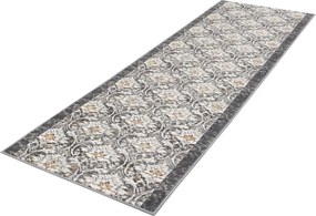 Passatoia grigio scuro/avorio 80x300 cm Soft Viskan – FD