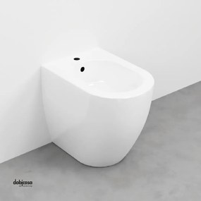 Bidet Da Terra Ceramica Cielo Bianco Lucido "Smile 53"