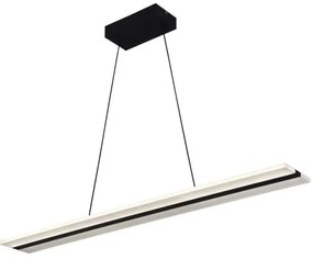Lampadario a sospensione con filo LED dimmerabile LED/40W/230V 3000-6500K nero + telecomando