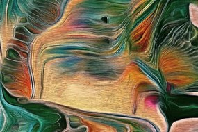 Stampa su tela – Astrazione psichedelica
