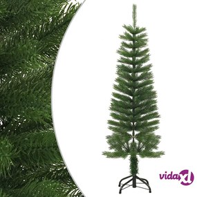 vidaXL Albero di Natale Artificiale Sottile con Base 120 cm PE