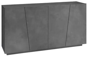 Credenza Moderna VEGA con 4 ante battenti da 160 in ardesia