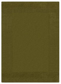 Tappeto in lana verde 160x230 cm - Flair Rugs