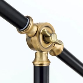 Orion LA 4-1222/1 - Lampada da tavolo SCHILLER 1xE27/40W/230V nero/bronzo