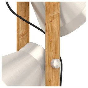 Eglo 43954 - Lampada con piedistallo CAWTON 2xE27/40W/230V