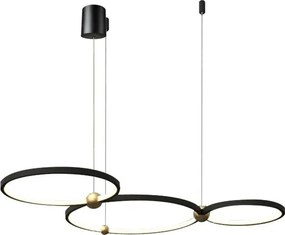 LAMPADA Black Ring 3 led + pilota APP752-30-40-50