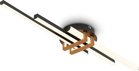 Brilo - Plafoniera LED TINKA LED/21W/230V 3000K nera