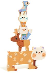 Nel bosco con gli animali - puzzle a incastro + piramide