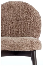 Set di sedie da pranzo marrone in imbottito 2 pz Sinosa – Light &amp; Living