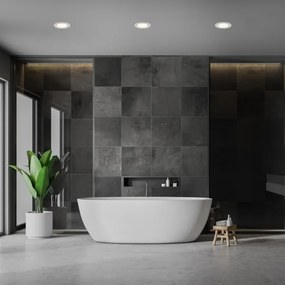 Briloner 7049014 - Plafoniera LED da incasso per bagno 6W/230V IP44 cromo opaco