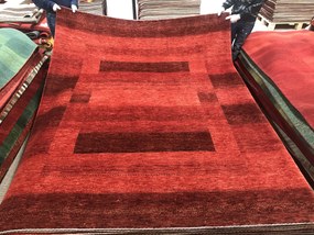 Loribaft Tappeto persiano 280x220 Rosso (Iran) Annodato A Mano
