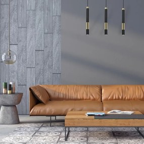 Lampadario LED su fune DALLAS 3xGU10/3W/230V