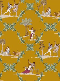 Coordonne Carta da parati Neo-Bucolic - Mustard