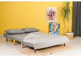 Divano letto grigio 120 cm Folde - Artie