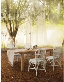 Tavolo Da Esterno Allungabile 180-250 Cm In Legno Massello Rustico FSC Bounty Bizzotto