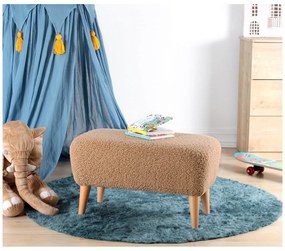 Pouf marrone per bambini Moouv - Artie