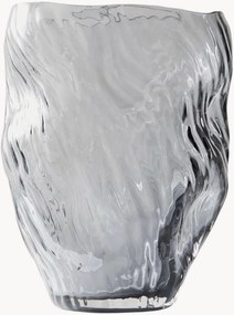 Vaso in vetro soffiato Mud