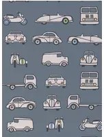 Little Greene Carta da parati Road Trip - Juniper Ash