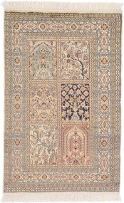 Cashmere Silk Tappeto 100x60 (Indian) Annodato A Mano