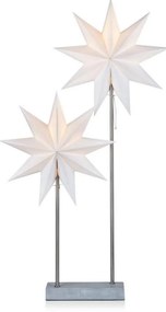 Markslöjd 703867 - Decorazione natalizia DUVA 2xE14/25W/230V grigia