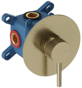 Rubinetto per doccia ad incasso monocomando LOOP oro lucido SANYCCES