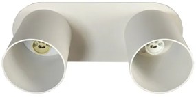 Plafoniera CREEP 2xGU10/25W/230V bianca