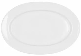 Teglia da Cucina Bidasoa Glacial Ceramica Bianco (32 x 22 cm) (Pack 3x)