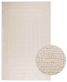 Tappeto Zızur Crema 160x230 Cm Aspetto Iuta Interni Ed Esterni /