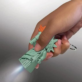 Portachiavi con torcia verde Statue of Liberty – LEGO®