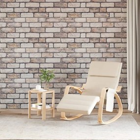 Pannelli Murali 3d 10 Pz Marrone Chiaro 100x50 Cm Eps /