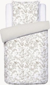 Set copripiumino in raso di cotone Colibri Floral, varie misure