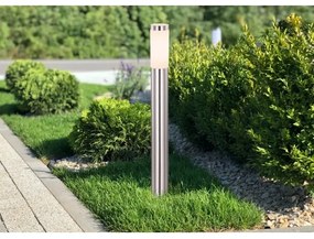 Globo 31588 - Lampada da esterno BOSTON 1xE27/23W/230V IP44 80 cm cromo lucido