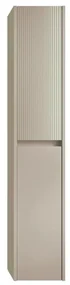 Colonna per mobile bagno Niwa 2 ante P 27 x L 30 x H 160 cm laccato opaco sabbia