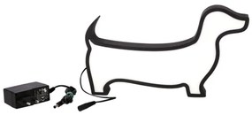 Lampada da scrivania per bambini DOG LED/12W/230V nera