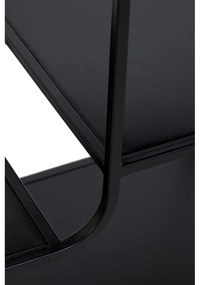 Libreria in metallo nero 141x81,5 cm Winston - Light &amp; Living
